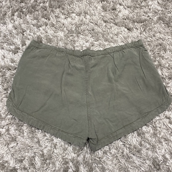 2/$20 ✨ Aerie Olive Green Camp Shorts - Picture 3 of 6